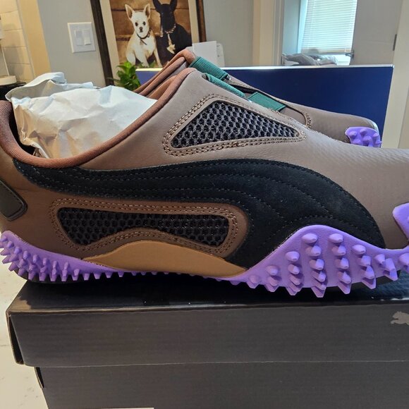 PUMA UR Mostro Communication 401719-03 Haute coffee/PUMA black MENS SIZE 10 NEW - Picture 4 of 13